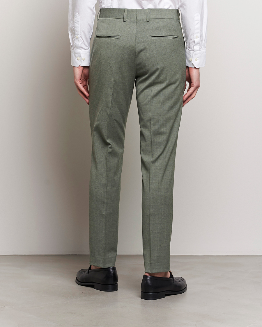 Men | Trousers | Tiger of Sweden | Tenuta Wool Travel Suit Trousers Shadow