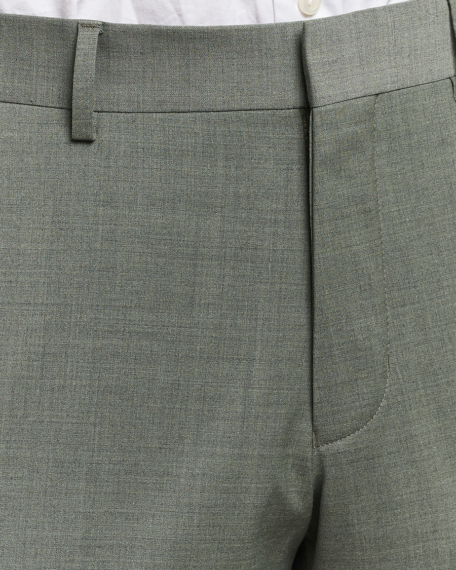 Men | Trousers | Tiger of Sweden | Tenuta Wool Travel Suit Trousers Shadow