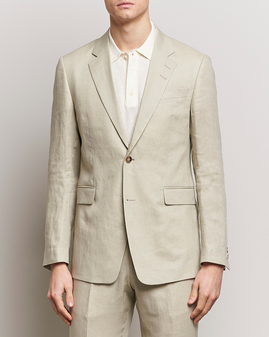 Men | Blazers | Tiger of Sweden | Justin Linen Blazer Dawn Misty