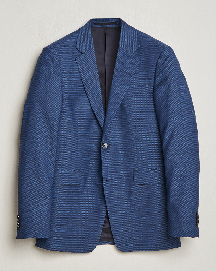 Men | Blazers | Tiger of Sweden | Justin Wool Blazer Smokey Blue