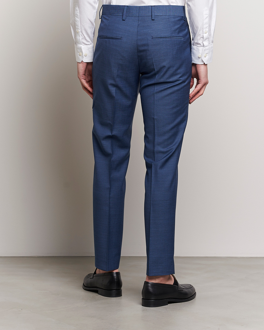 Men | Trousers | Tiger of Sweden | Tenuta Wool Trousers Smokey Blue