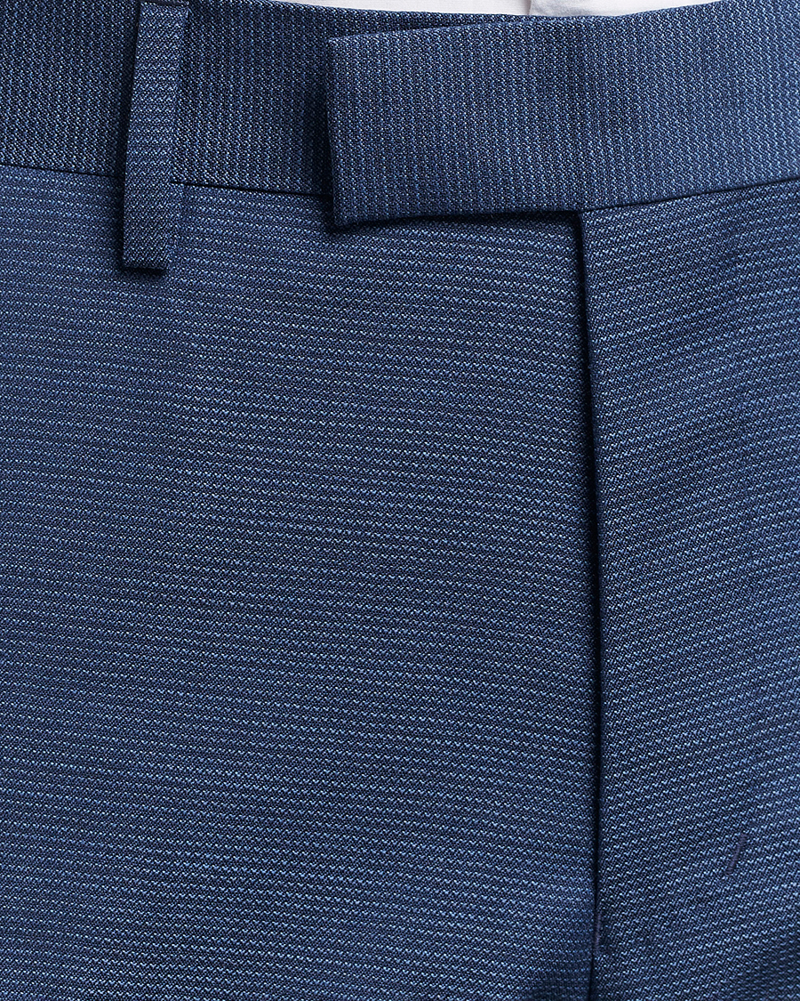 Men | Trousers | Tiger of Sweden | Tenuta Wool Trousers Smokey Blue