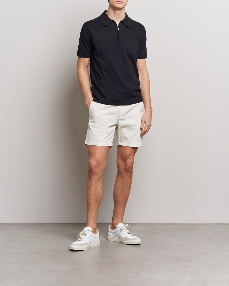 Men | Shorts | Tiger of Sweden | Caid Cotton Chino Shorts Summer Snow
