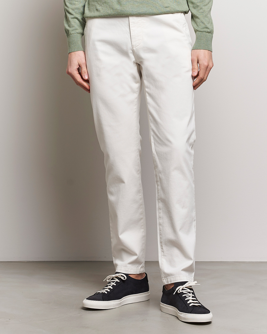 Men | Trousers | Tiger of Sweden | Caidon Cotton Chinos Summer Snow