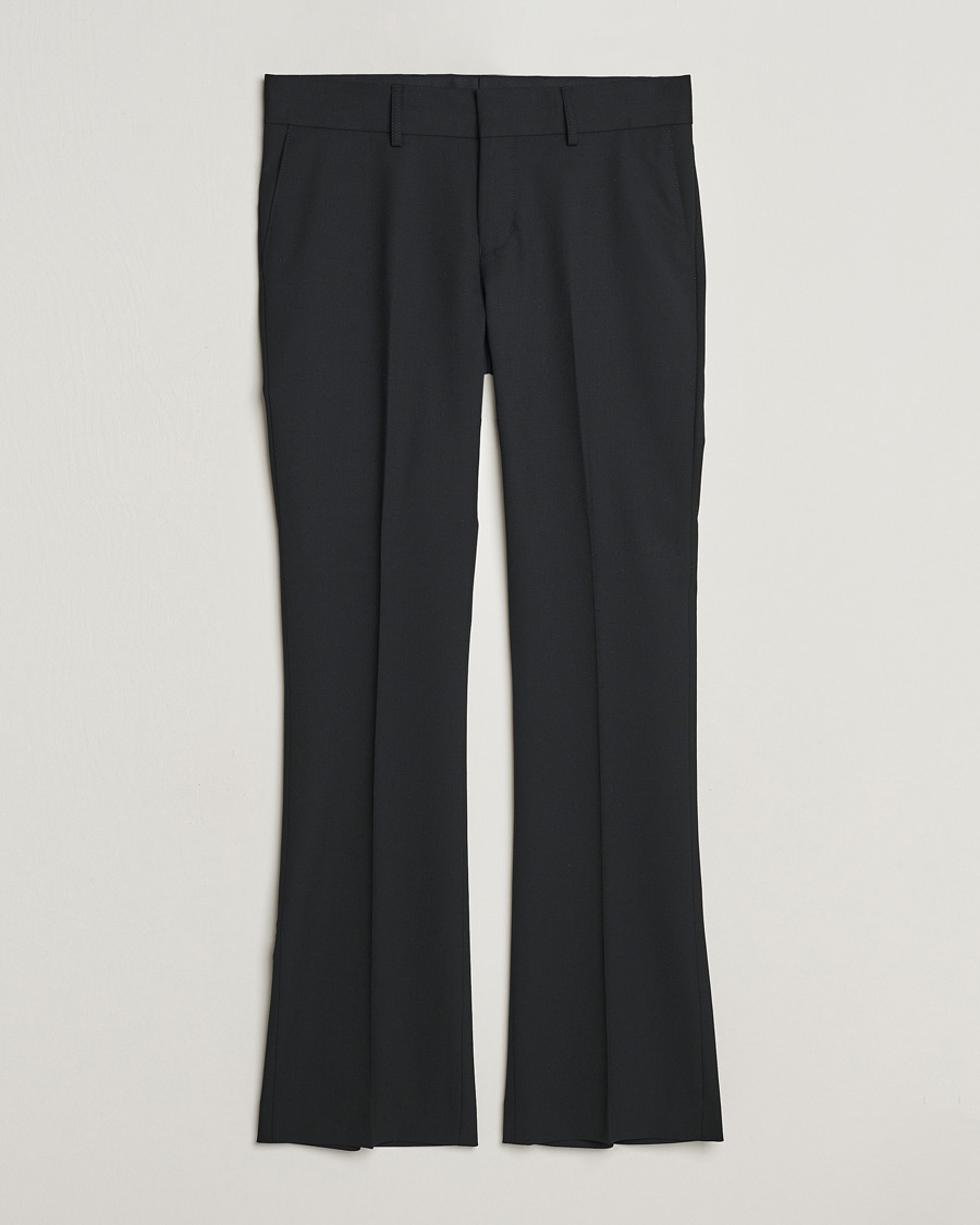 Men | Trousers | Tiger of Sweden | Trae Flare Trousers Black