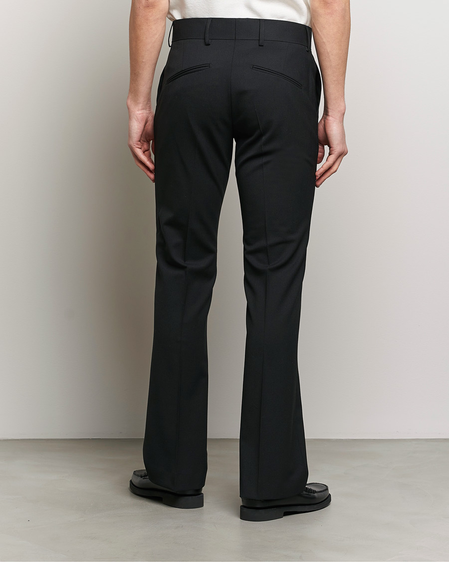 Men | Trousers | Tiger of Sweden | Trae Flare Trousers Black