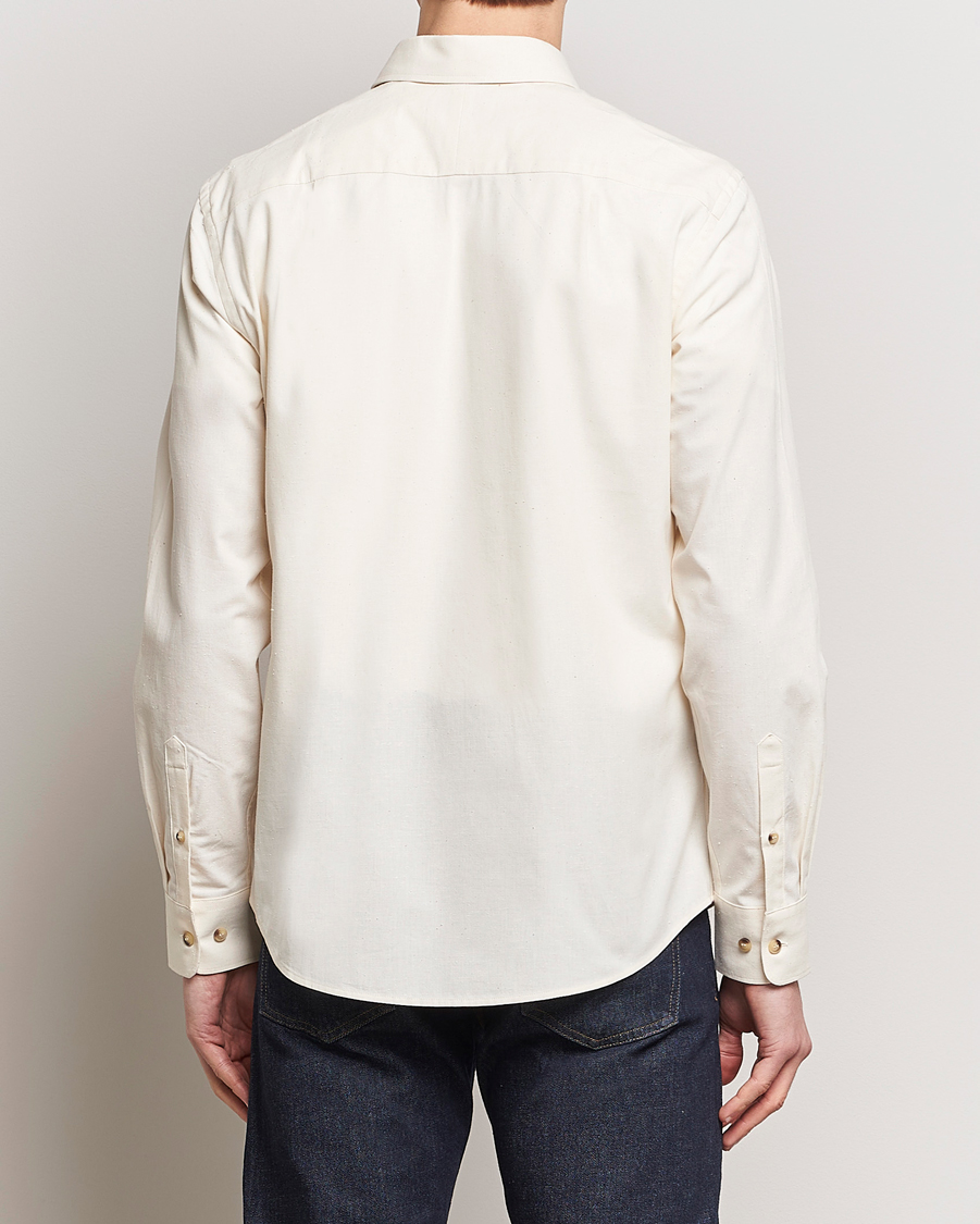 Men | Shirts | Tiger of Sweden | Spenser Cotton Shirt Off White