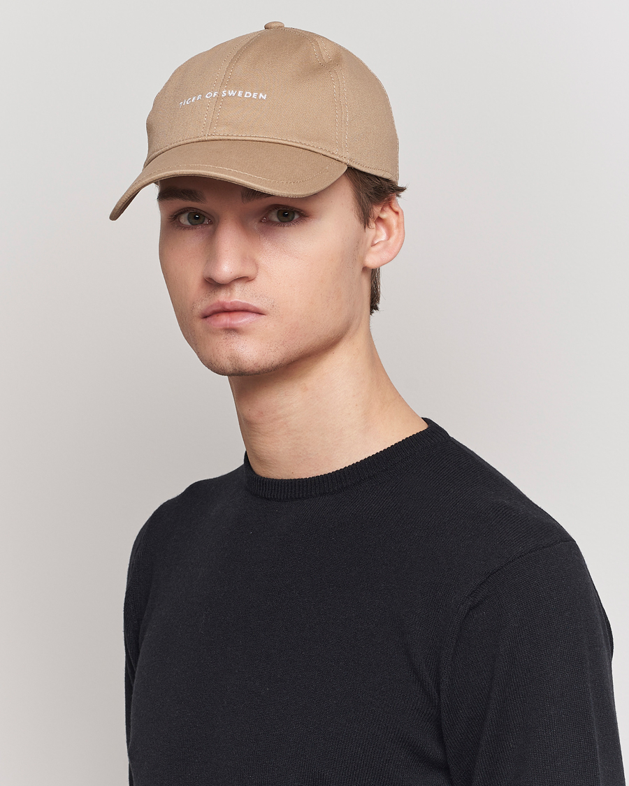 Men | Tiger of Sweden Hent Cotton Cap Putty Beige | Tiger of Sweden | Hent Cotton Cap Putty Beige