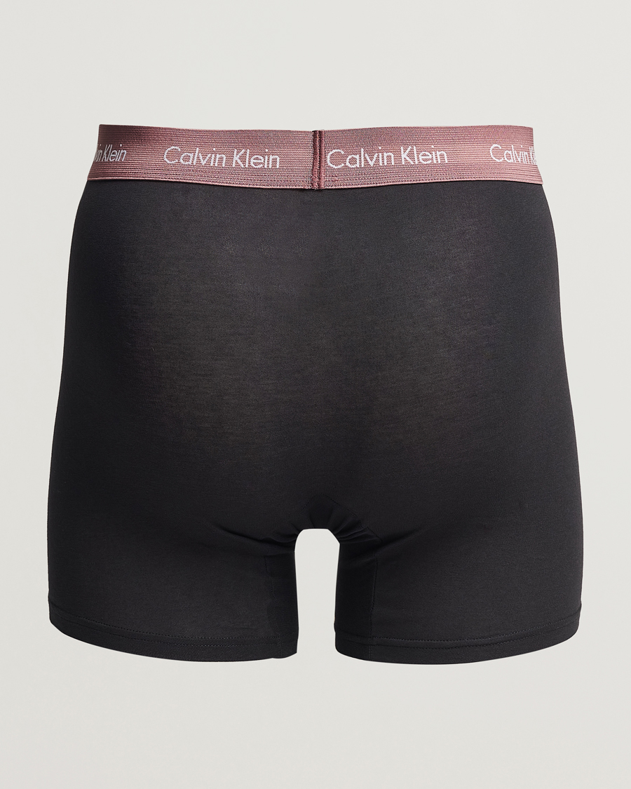 Men |  | Calvin Klein | Cotton Stretch 3-Pack Boxer Breif Rose/Ocean/White