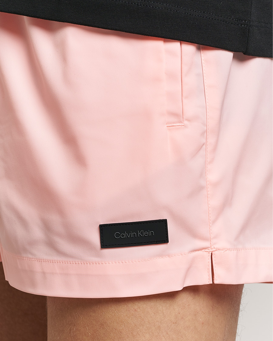 Men | Swimwear | Calvin Klein | Logo Drawstring Swimshorts Pale Rosette