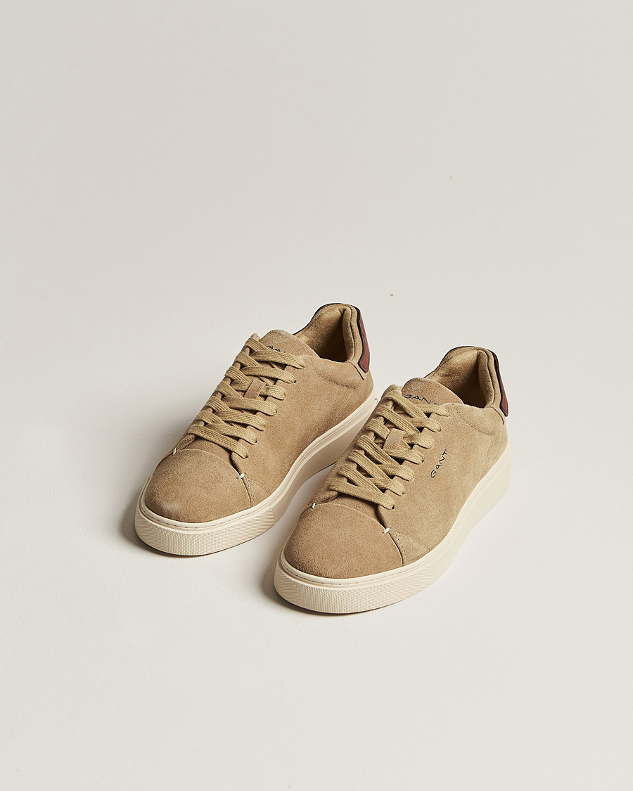 Men | GANT Mc Julien Suede Sneaker Dark Khaki | GANT | Mc Julien Suede Sneaker Dark Khaki