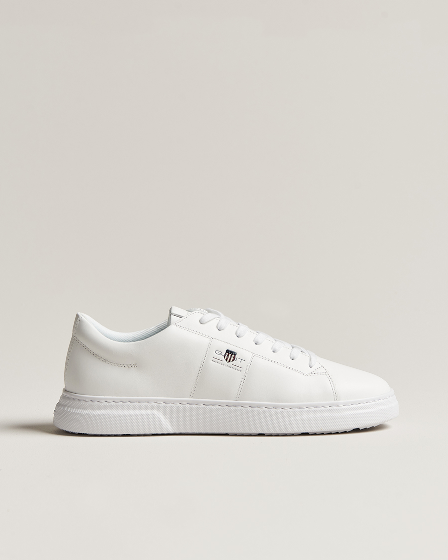 Men | GANT Joree Lightweight Leather Sneaker White | GANT | Joree Lightweight Leather Sneaker White