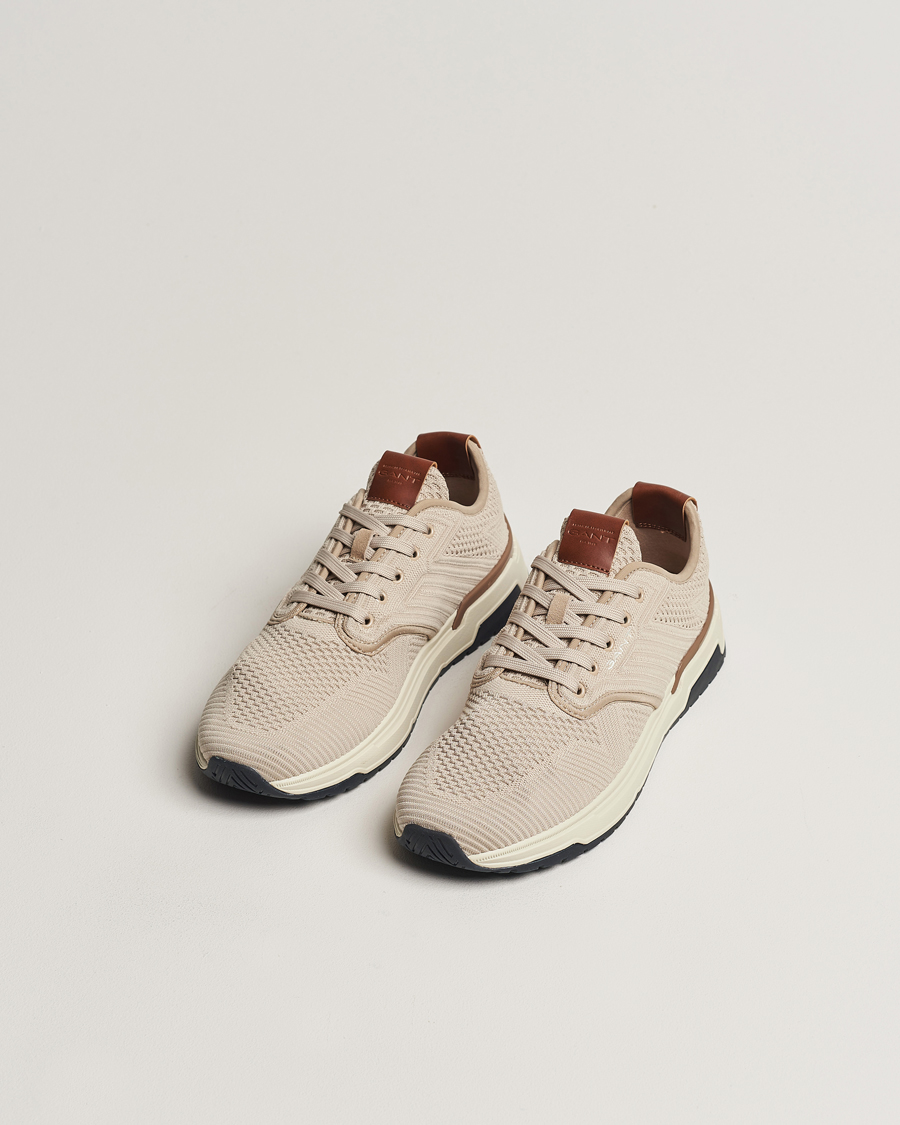 Men | Running Sneakers | GANT | Jeuton Mesh Sneaker Taupe