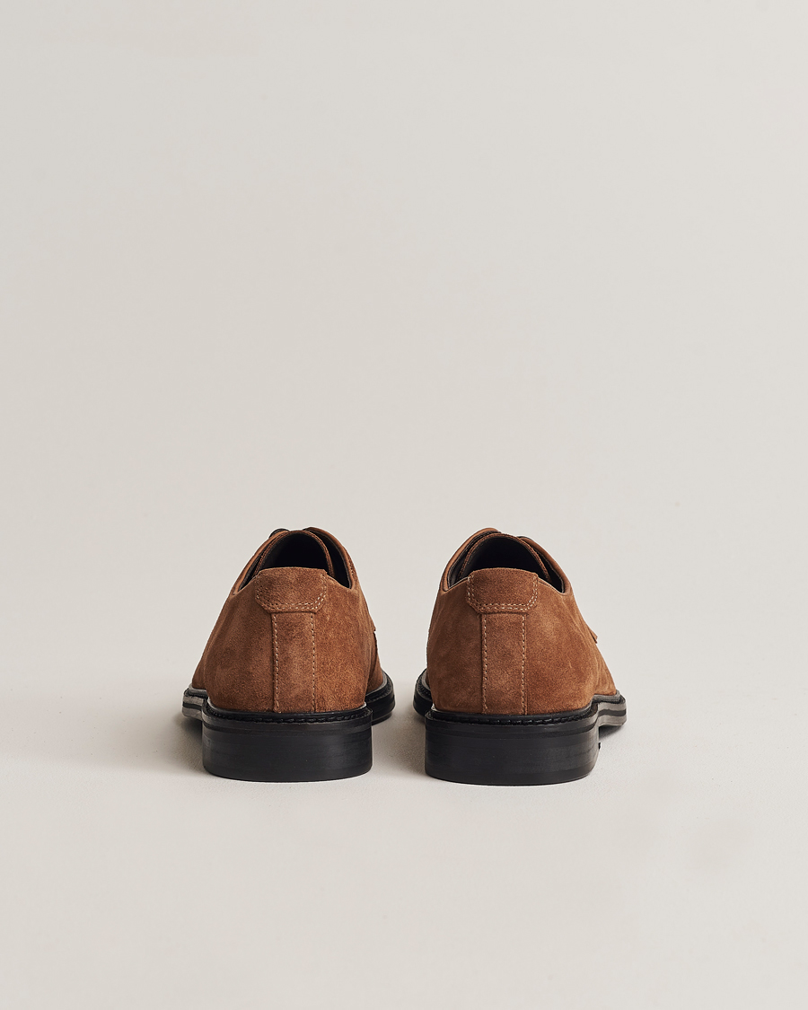 Men | GANT Bidford Suede Derby Cognac | GANT | Bidford Suede Derby Cognac