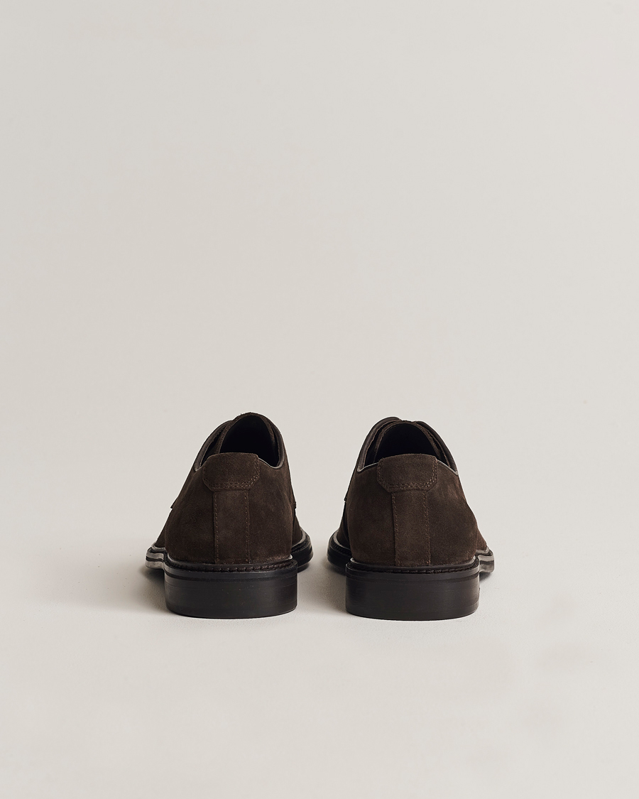 Men | GANT Bidford Suede Derby Coffee Brown | GANT | Bidford Suede Derby Coffee Brown