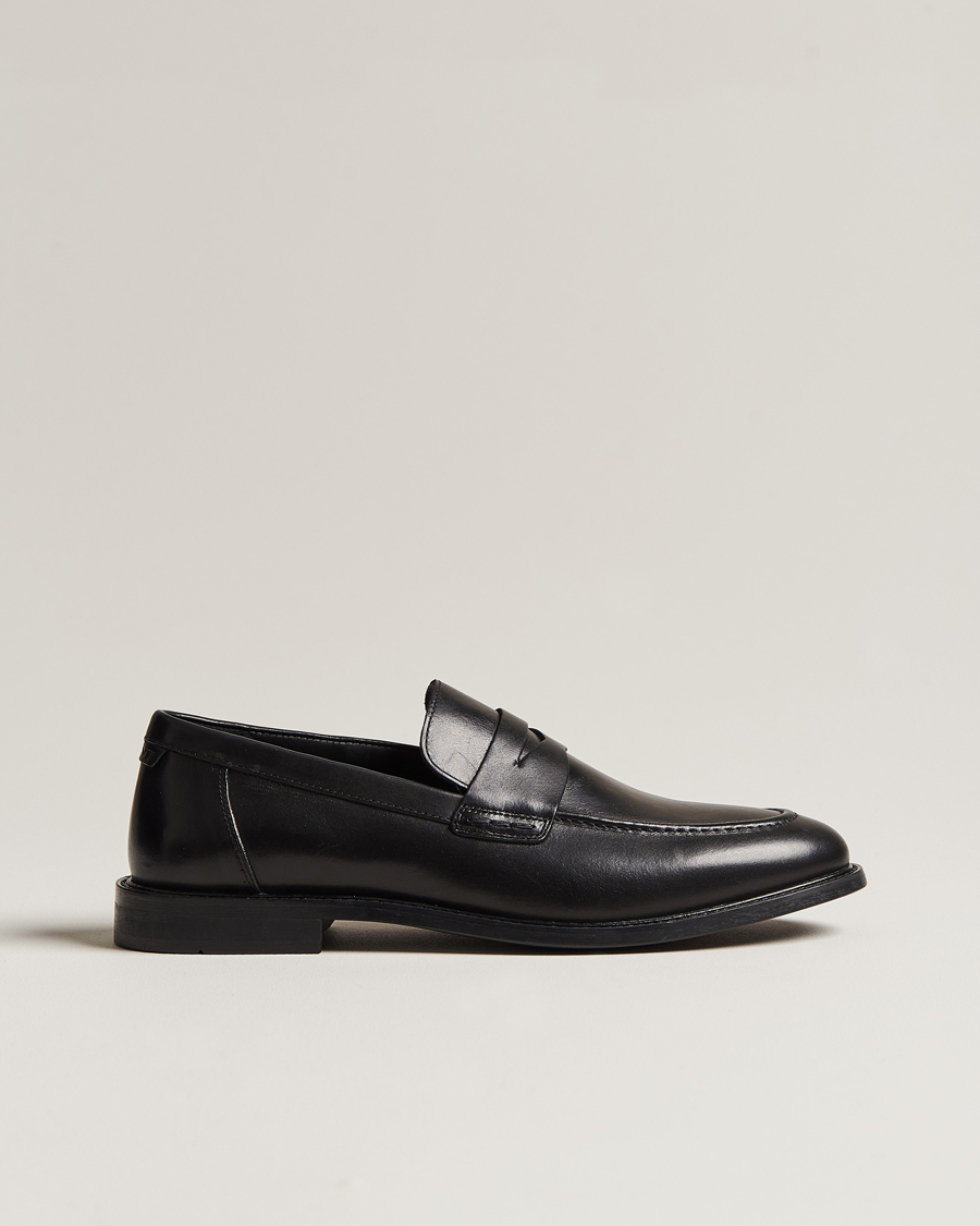 Men | GANT Lozham Leather Loafer Black | GANT | Lozham Leather Loafer Black