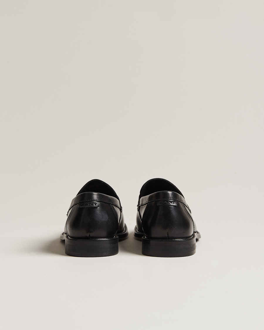 Men | GANT Lozham Leather Loafer Black | GANT | Lozham Leather Loafer Black