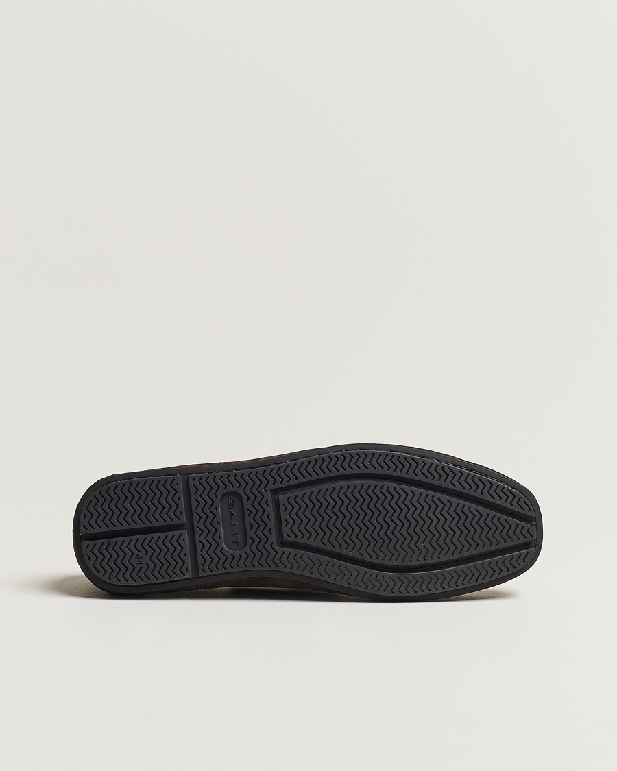 Men | GANT Wilmon Suede Car Shoe Dark Brown | GANT | Wilmon Suede Car Shoe Dark Brown