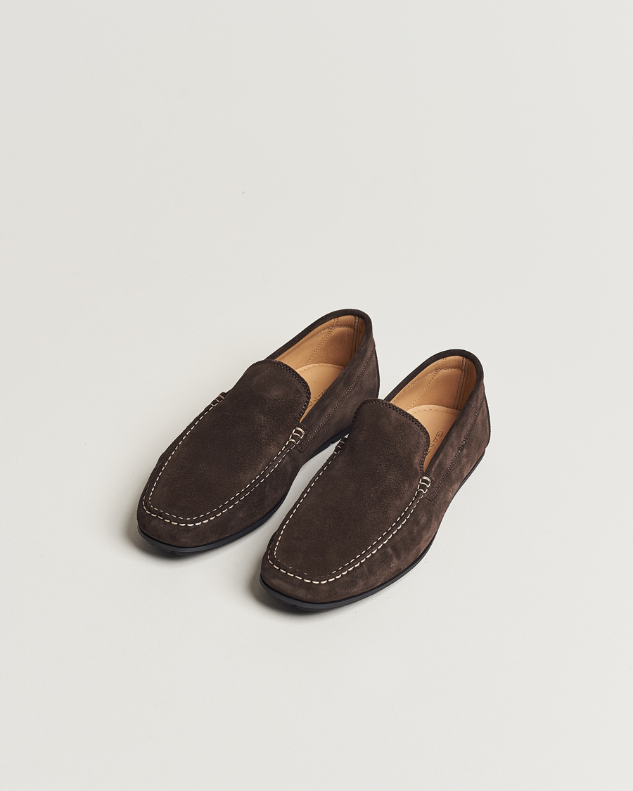Men | GANT Wilmon Suede Car Shoe Dark Brown | GANT | Wilmon Suede Car Shoe Dark Brown
