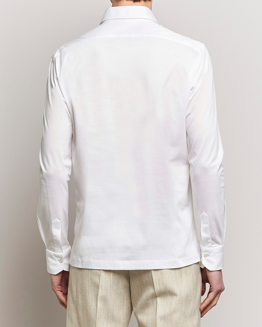 Men | Shirts | Kiton | Popover Shirt White