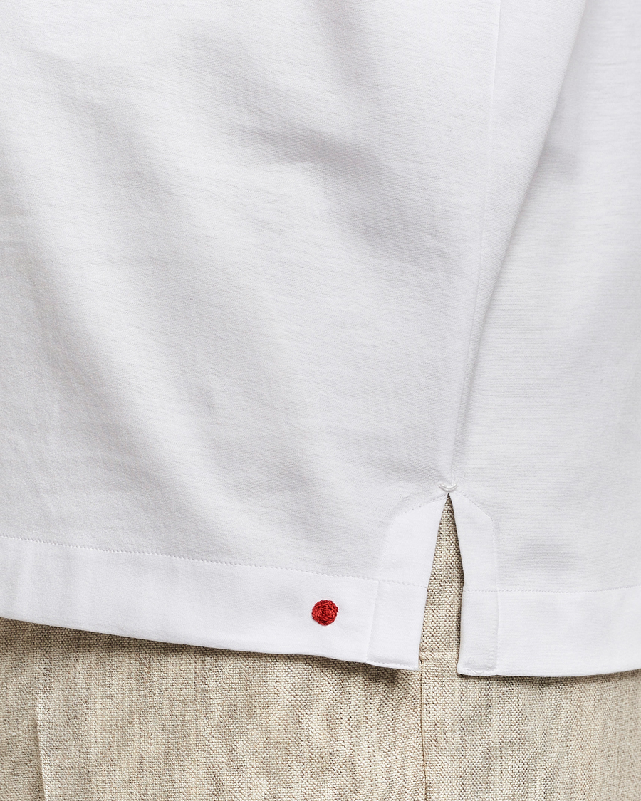 Men | Shirts | Kiton | Popover Shirt White