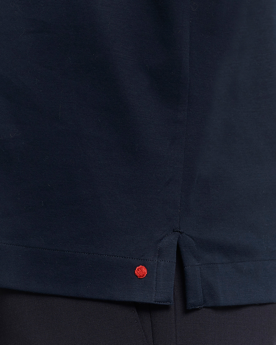 Men | Shirts | Kiton | Popover Shirt Navy