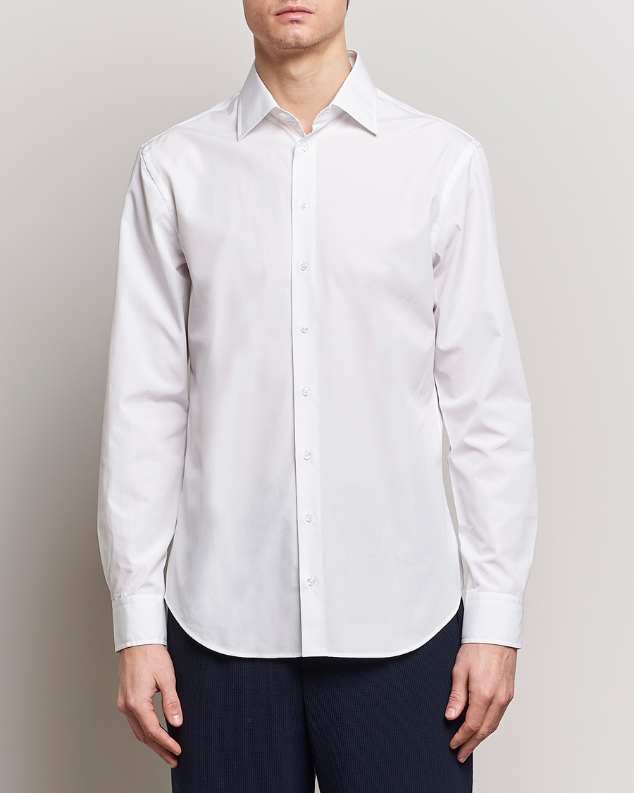 Giorgio Armani Slim Fit Dress Shirt White at CareOfCarl.com Giorgio Armani Slim Fit Dress Shirt White at CareOfCarl.com