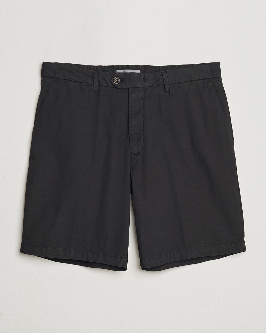 Men | Shorts | Briglia 1949 | Easy Fit Cotton Shorts Black