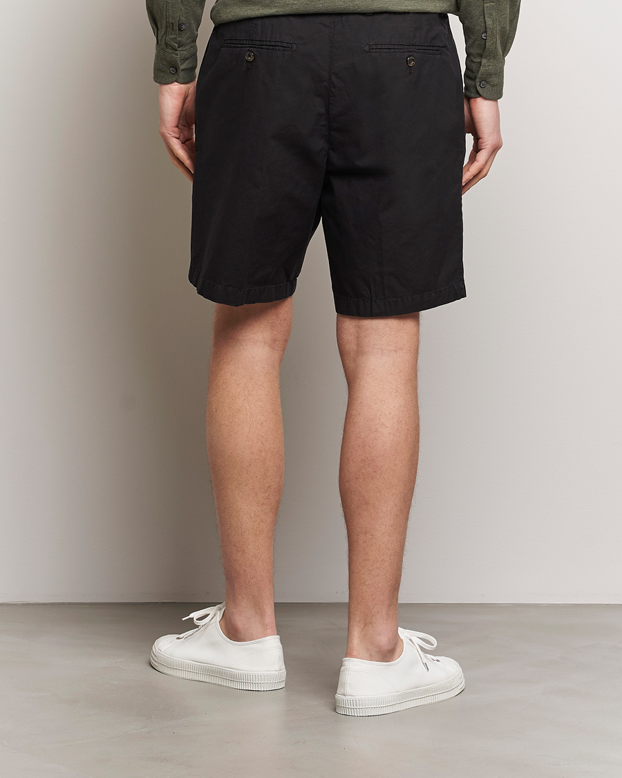 Men | Shorts | Briglia 1949 | Easy Fit Cotton Shorts Black