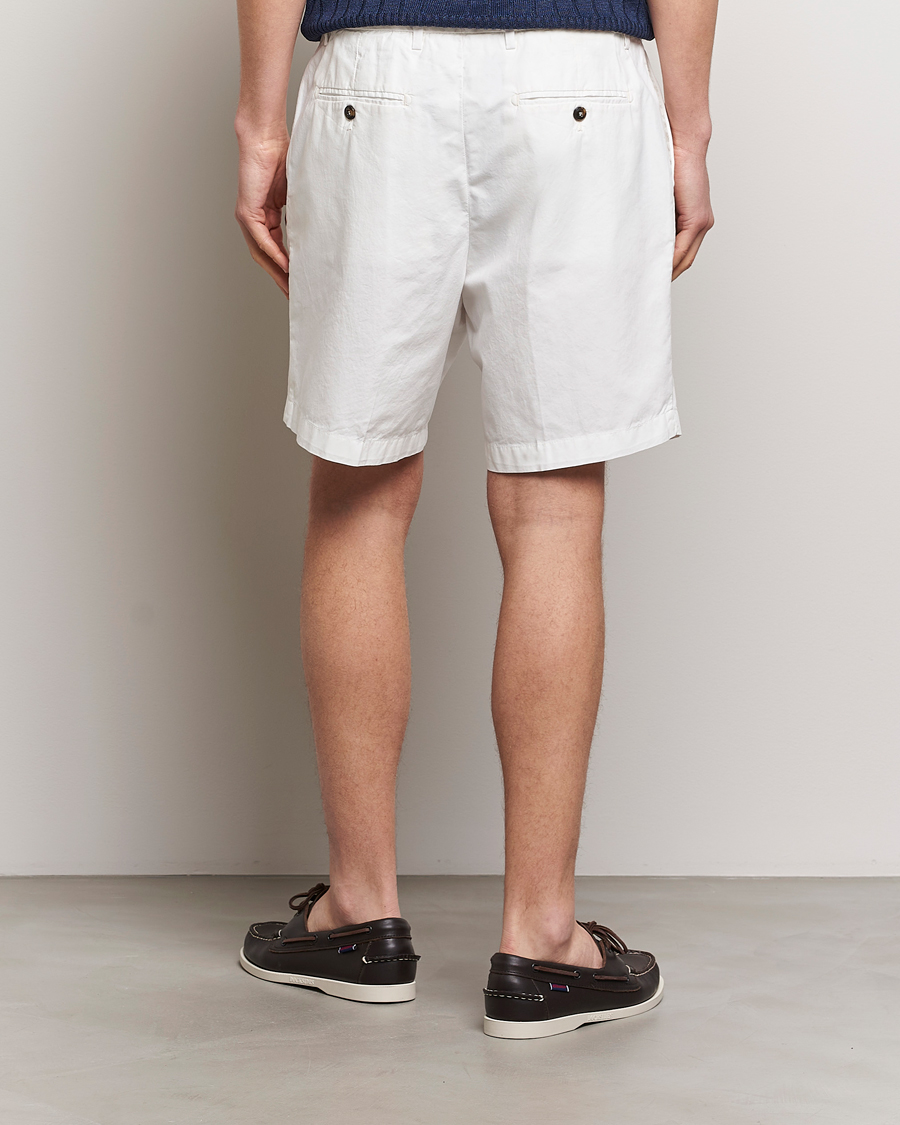 Men | Shorts | Briglia 1949 | Easy Fit Cotton Shorts White