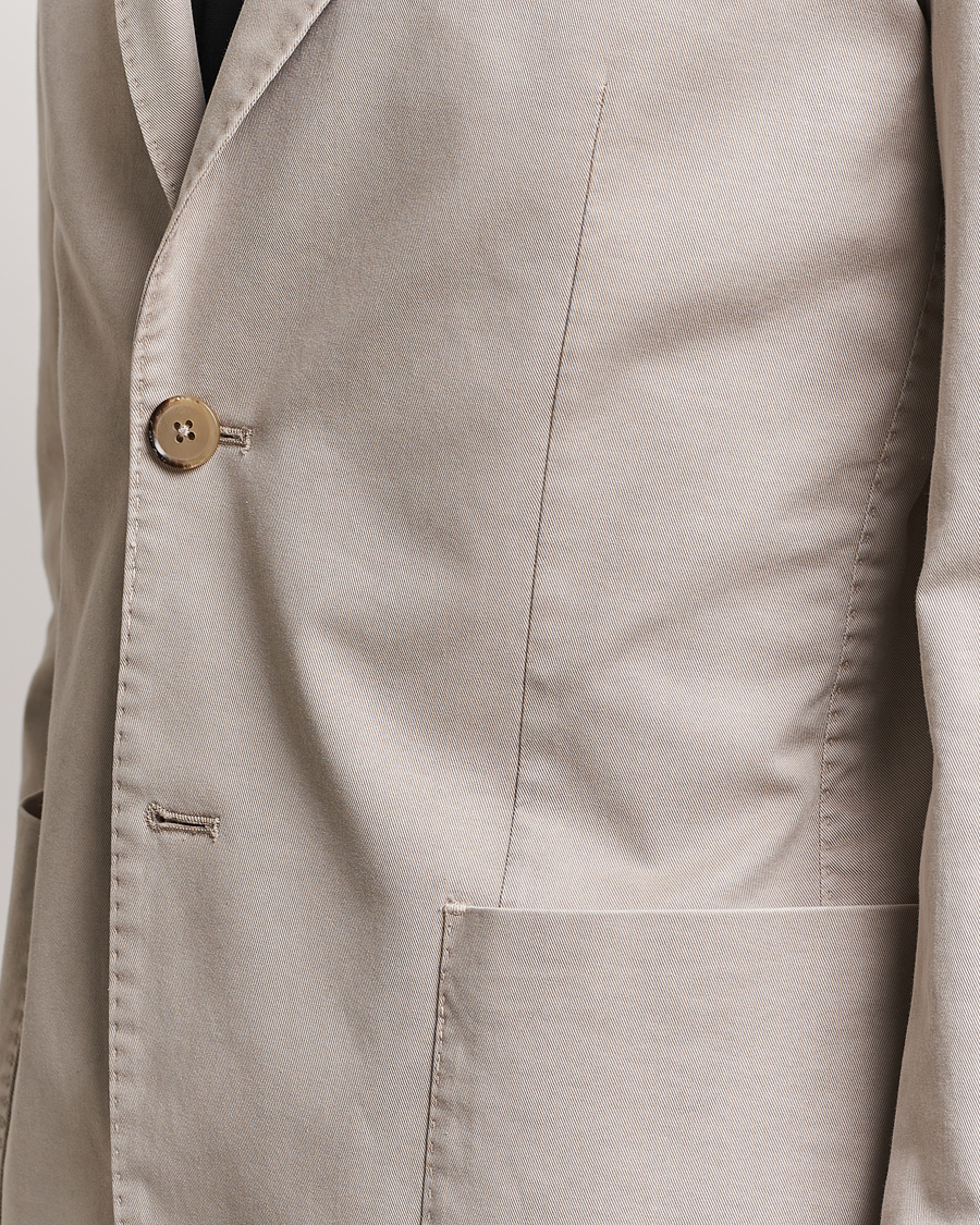 Men | Blazers | L.B.M. 1911 | Jack Regular Fit Cotton Stretch Blazer Light Grey