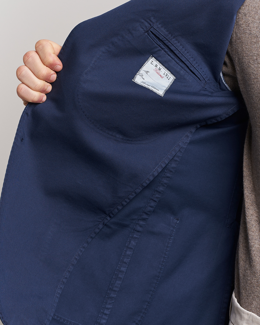 Men | Blazers | L.B.M. 1911 | Jack Regular Fit Cotton Stretch Blazer Navy