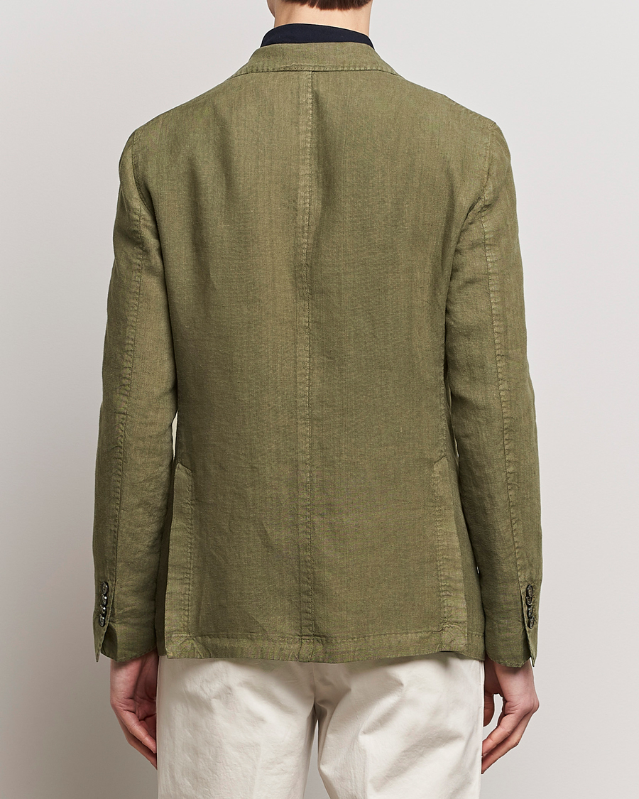 Men | Blazers | L.B.M. 1911 | Jack Regular Fit Linen Blazer Olive