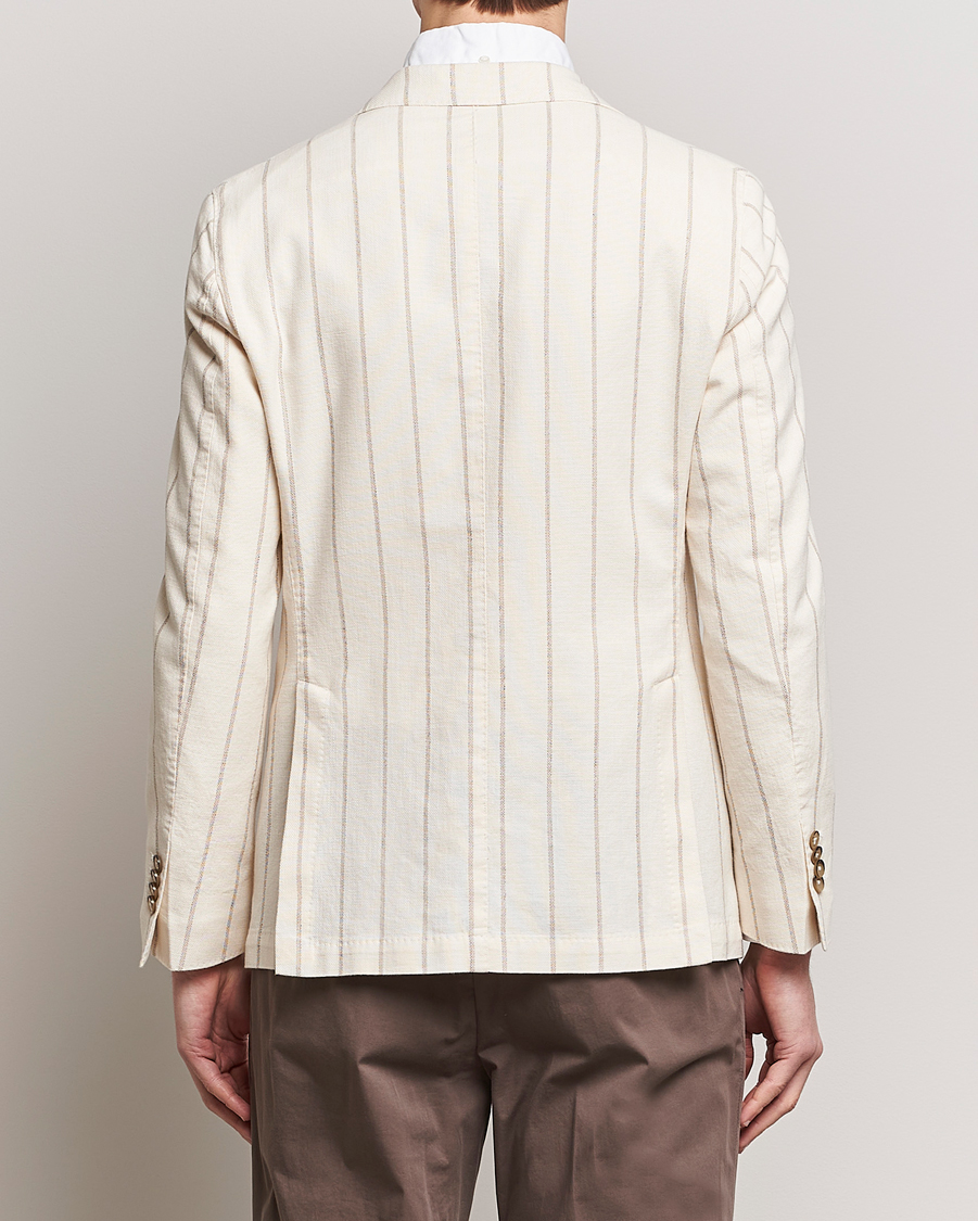 Men | Blazers | L.B.M. 1911 | Striped Cotton Blazer Beige