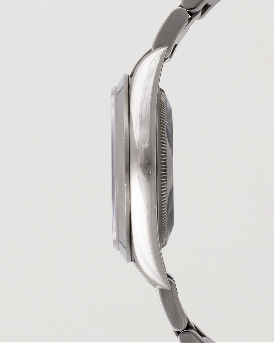 Men | Rolex Pre-Owned Explorer 114270 Steel Black Silver | Rolex Pre-Owned | Explorer 114270 Steel Black Silver