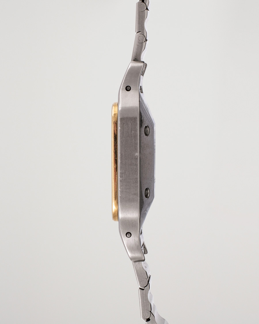 Men | Cartier Pre-Owned Santos Galbée 2961 Silver | Cartier Pre-Owned | Santos Galbée 2961 Silver