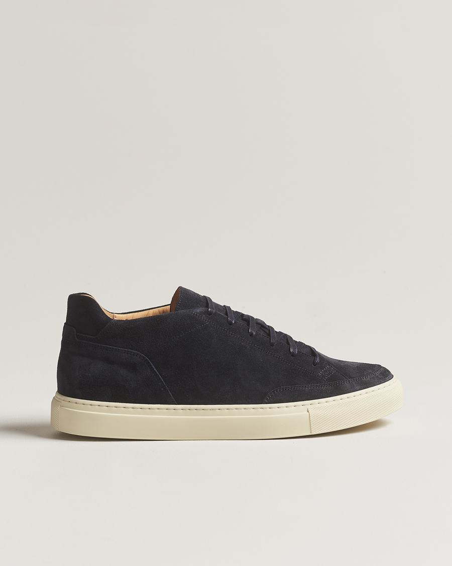 Men | CQP Scion Mid Suede Sneaker Prussian Blue | CQP | Scion Mid Suede Sneaker Prussian Blue