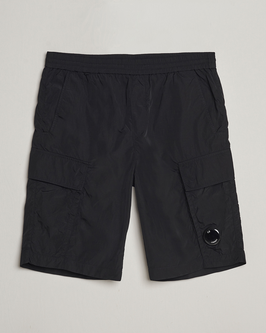 Men | Shorts | C.P. Company | Chrome-R Cargo Shorts Black
