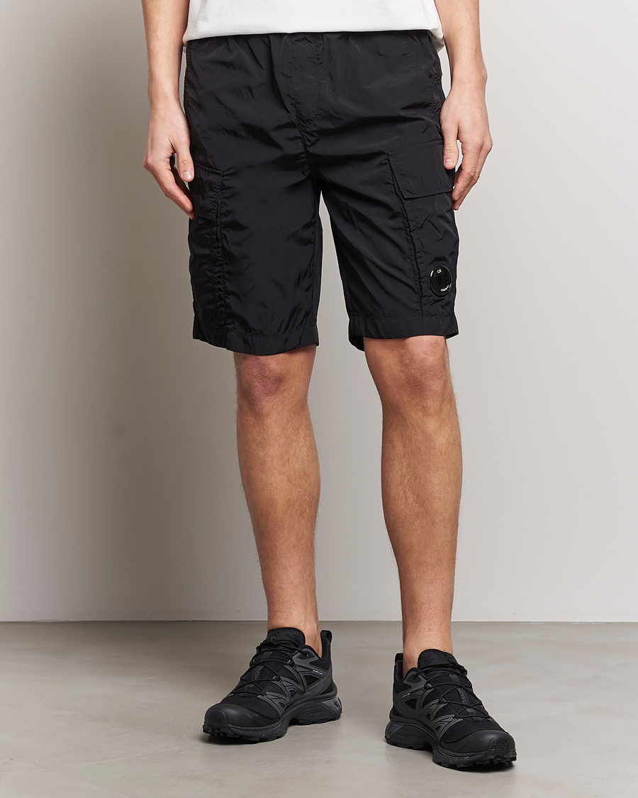 Men | Cargo Shorts | C.P. Company | Chrome-R Cargo Shorts Black