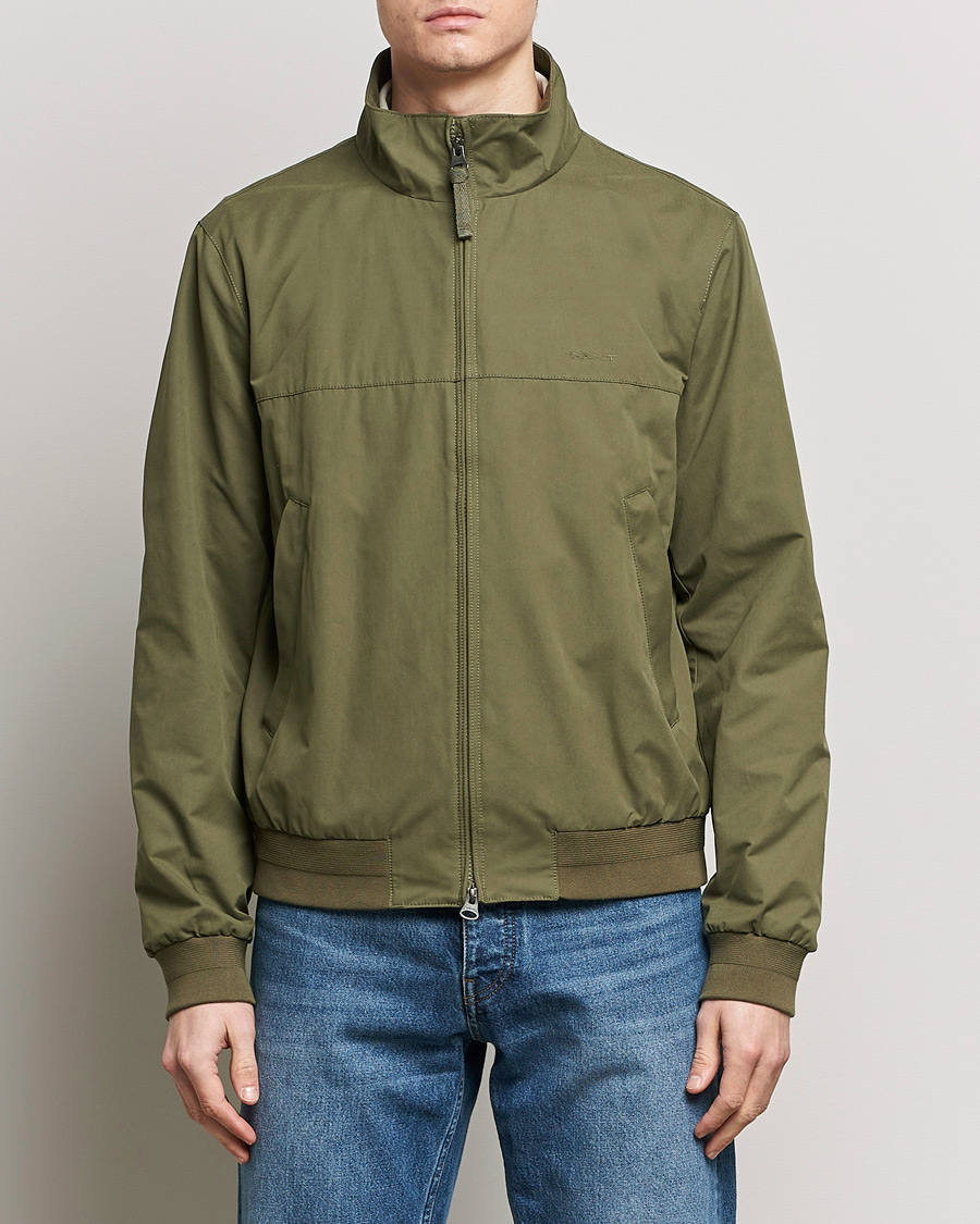 Men | Classic jackets | GANT | The Hampshire Jacket Dryed Rosemary