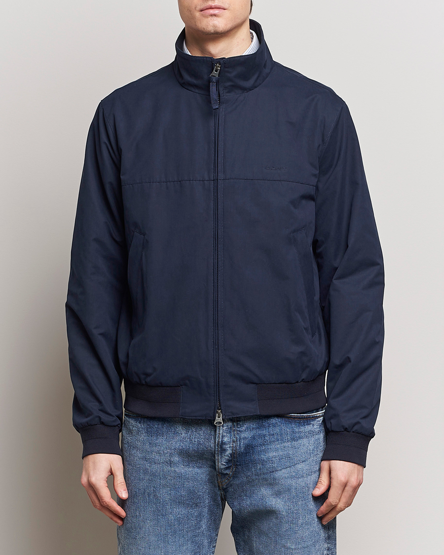 Men | Coats & Jackets | GANT | The Hampshire Jacket Evening Blue