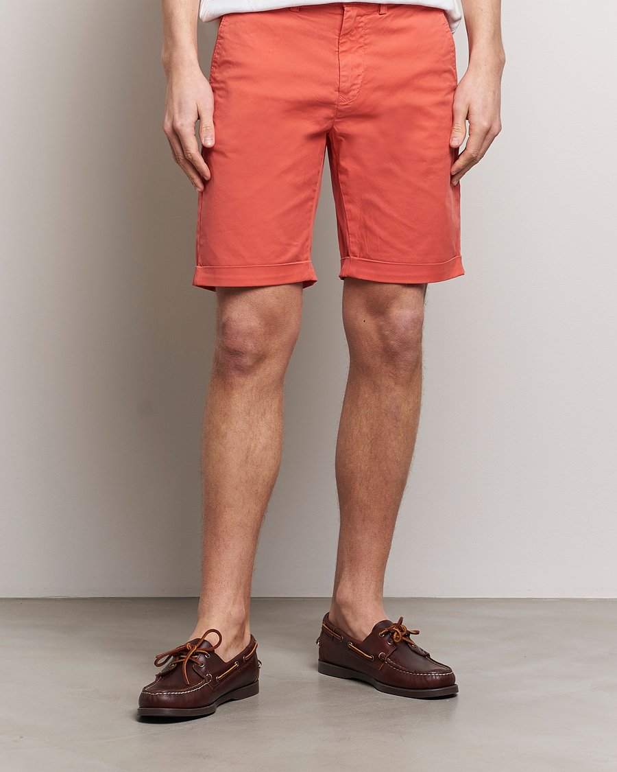 Men | GANT | GANT | Regular Sunbleached Shorts Sunset Pink