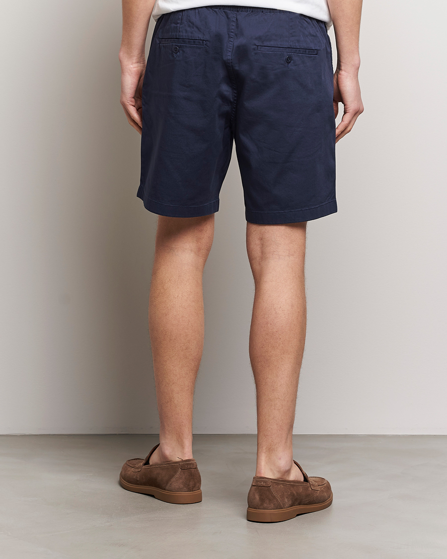 Men | Shorts | GANT | Drawstring Logo Shorts Marine