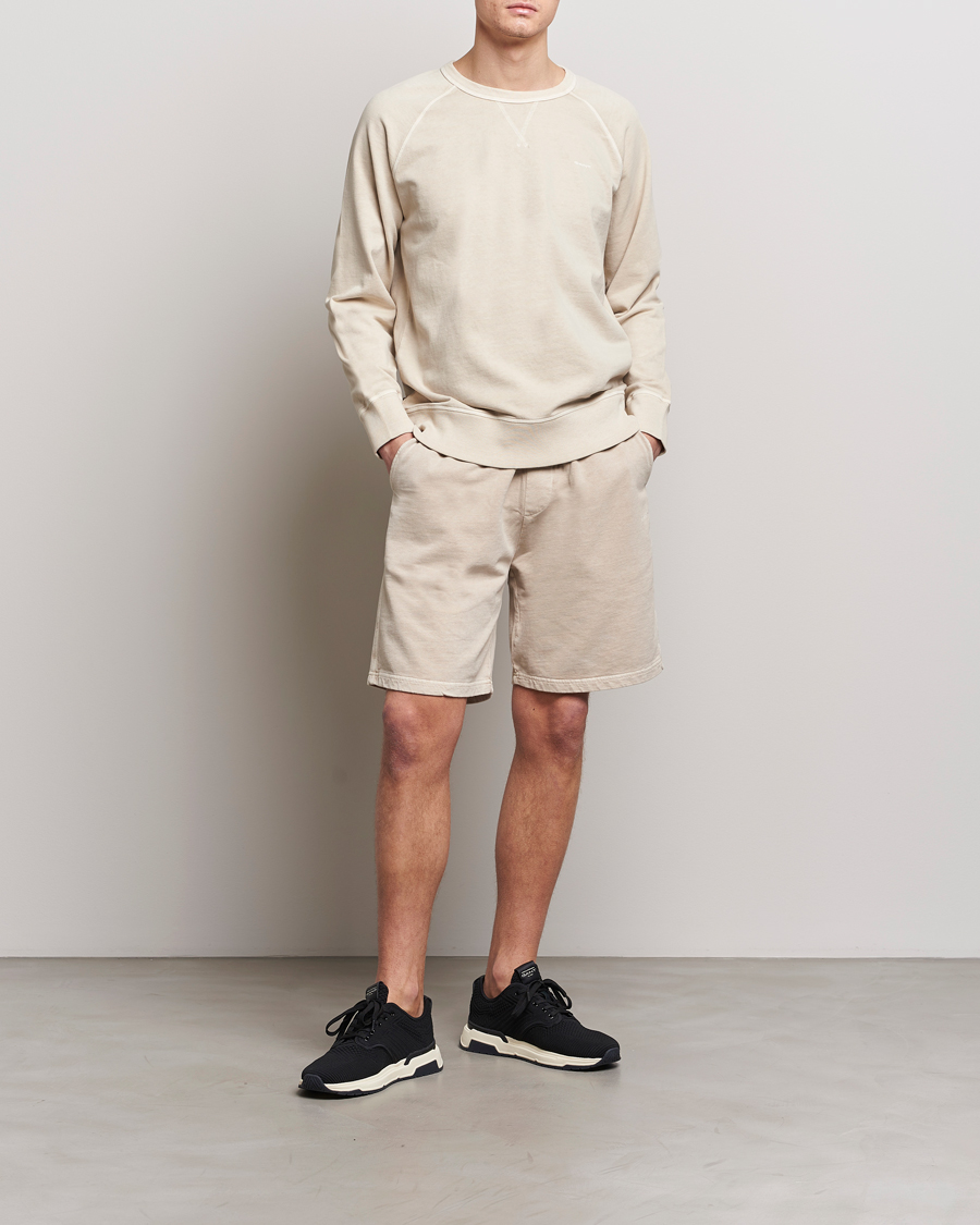 Men | Shorts | GANT | Sunbleached Sweatshorts Silky Beige