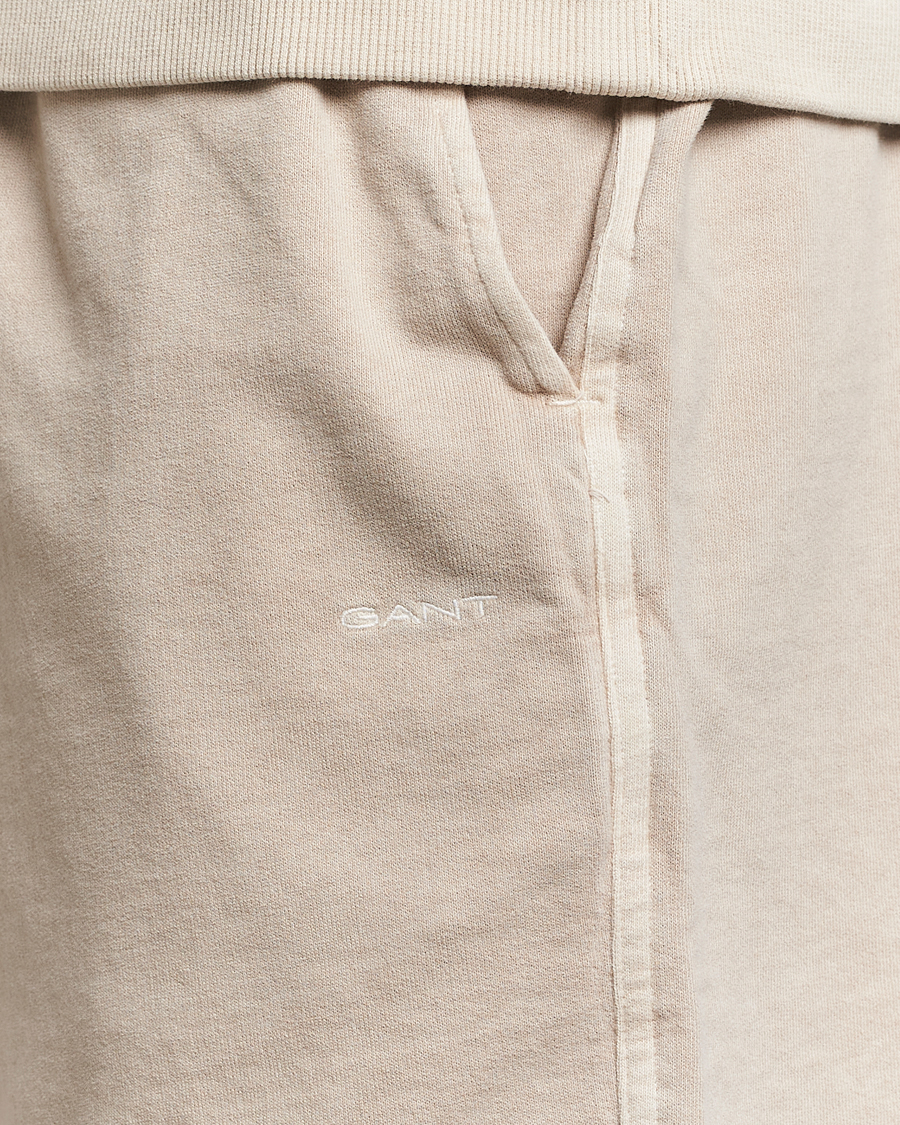 Men | Shorts | GANT | Sunbleached Sweatshorts Silky Beige