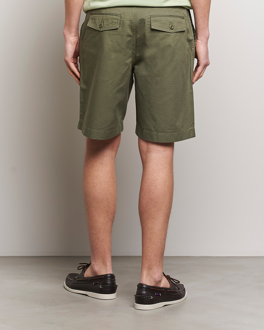 Men | Shorts | GANT | Cotton/Linen Shorts Four Leaf Clover