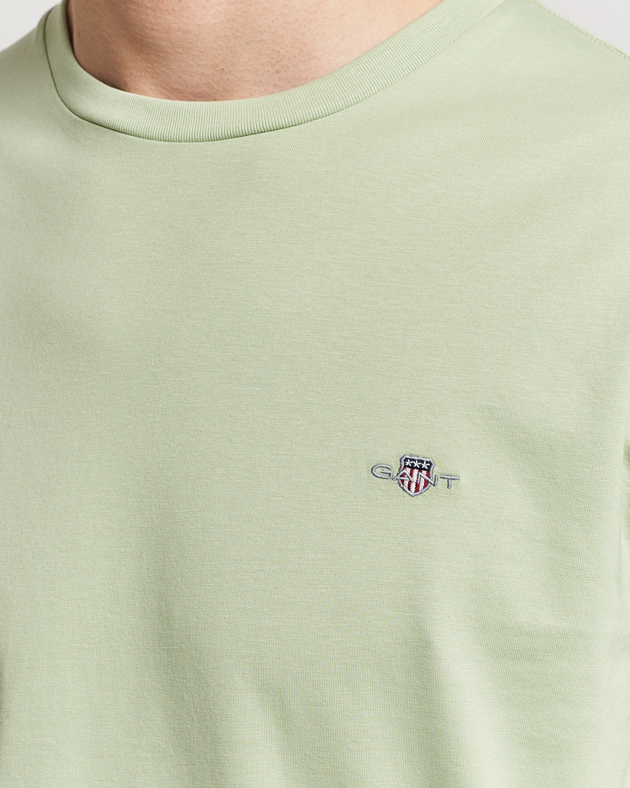 Men | T-Shirts | GANT | The Original T-Shirt Milky Matcha