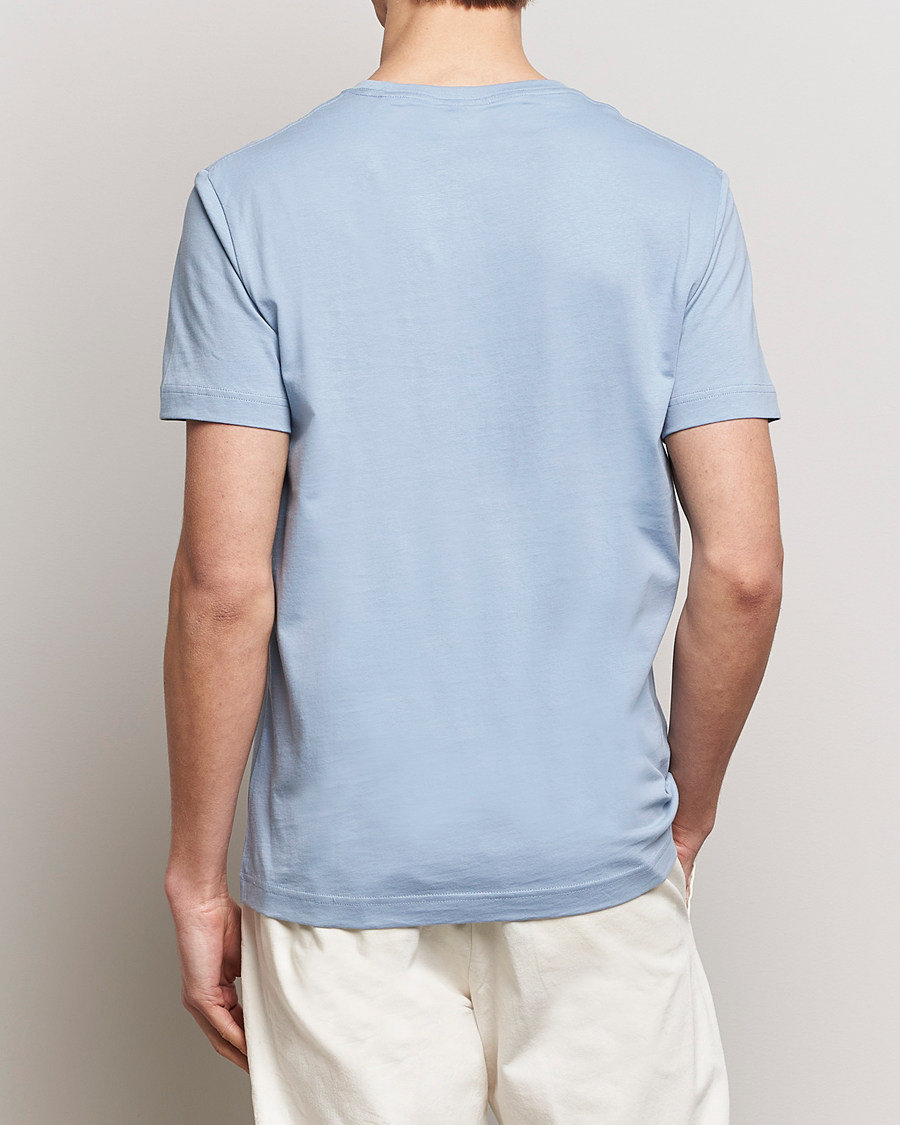 Men | T-Shirts | GANT | The Original T-Shirt Dove Blue