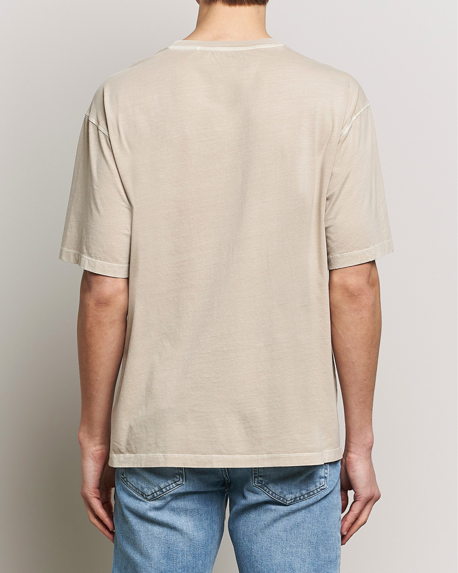 Men | T-Shirts | GANT | Sunbleached T-Shirt Silky Beige