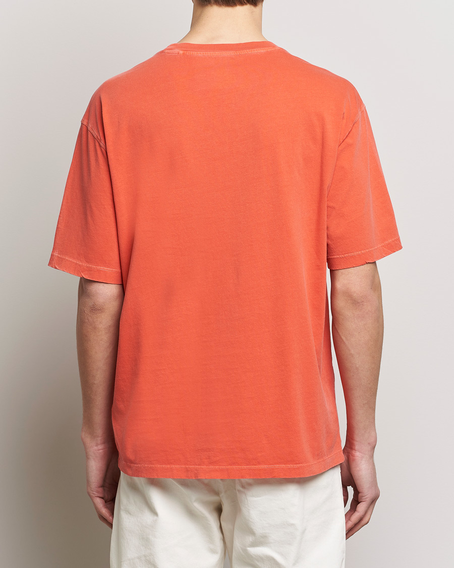 Men | T-Shirts | GANT | Sunbleached T-Shirt Burnt Orange